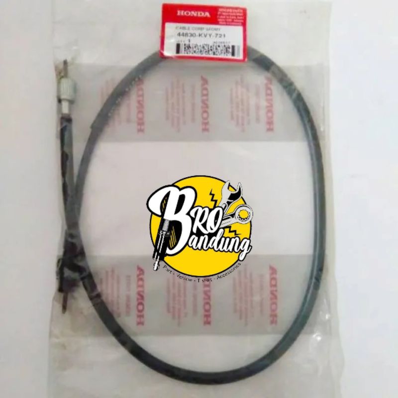 SPEEDO 44830-KVY-721 Original Honda Beat Spacy Carburador Scoopy Fi Pop Velocímetro Cabo