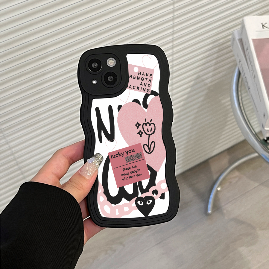 [GL4] Softcase Para Samsung A03 A03S A02 A02S A01 A15 A04S A04 A04E A05 A05S A51 Capa Onda Com Motivo Premium