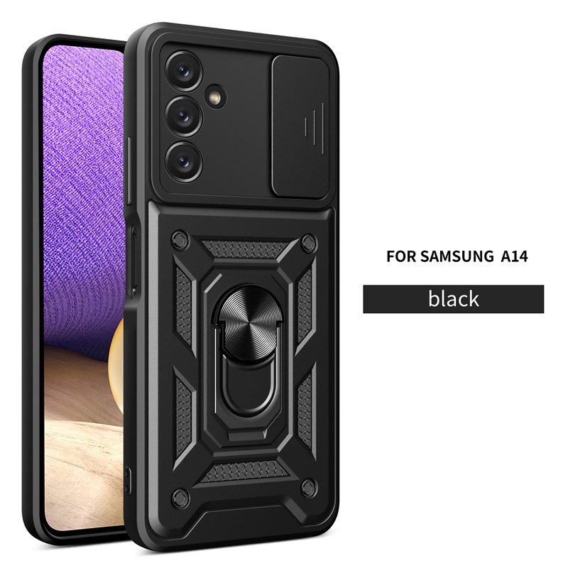Capa Samsung A14/A14 5G Softcase SLIDE ARMOR Câmera Proteção Caso Invólucro Hp