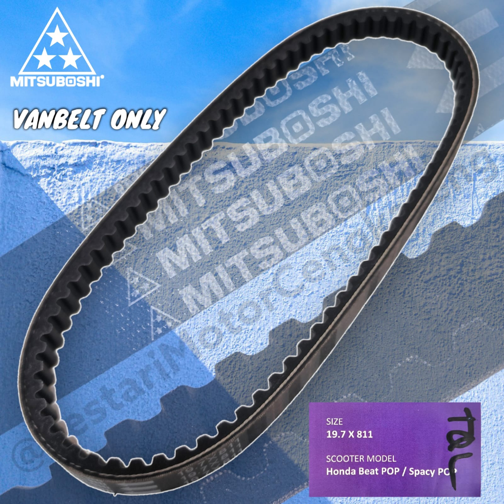 VANBELT V-BELT BEAT FI ESP POP STREET VARIO 110 K44 MITSUBOSHI