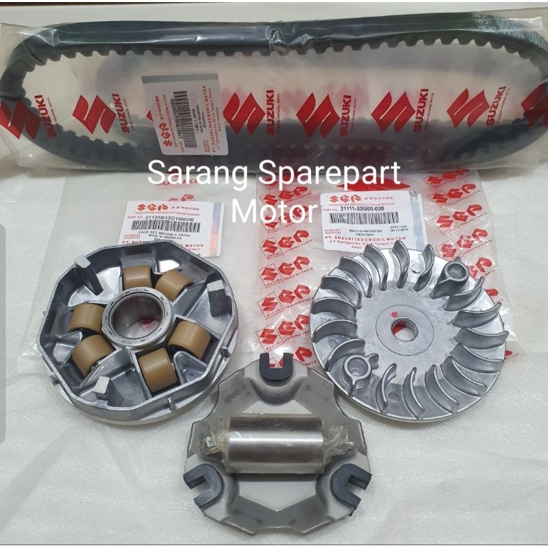 Pacote De Cinto Cvt Van + Conjunto De Carcaça De Rolo + Caixa De Ventilador Spin Skywave Skydrive