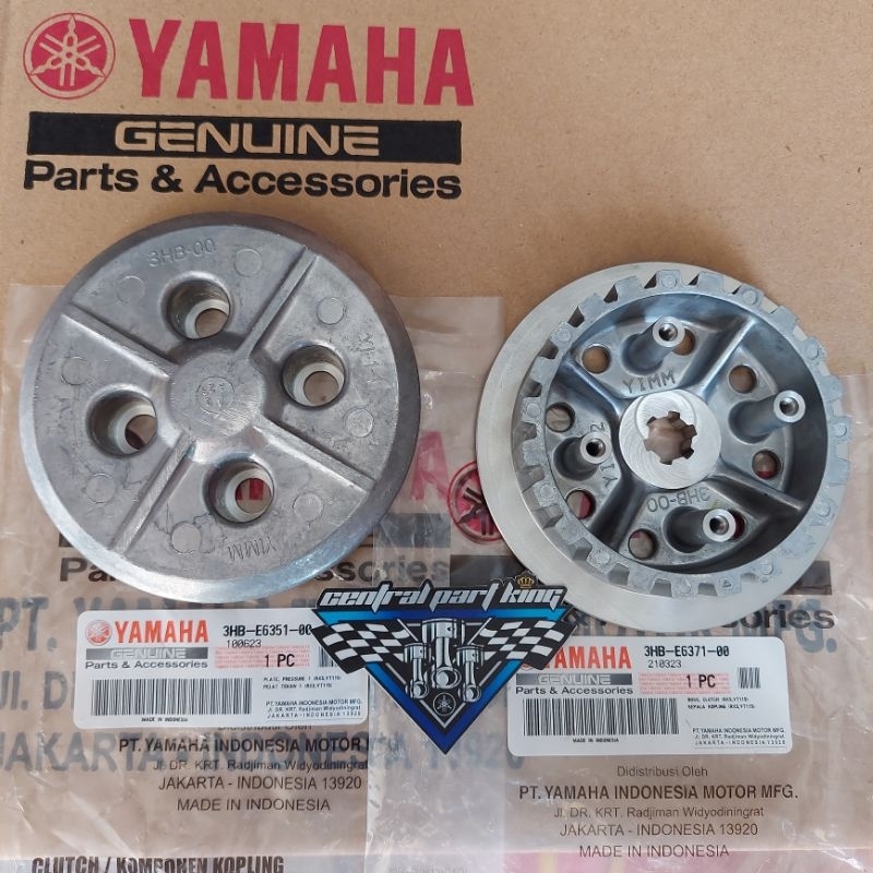 Alojamento De Embreagem De Quatro Pernas E 4 RXS , YT115 ORIGINAL Genuíno YAMAHA YGP 3HB-E6371-00/E6351