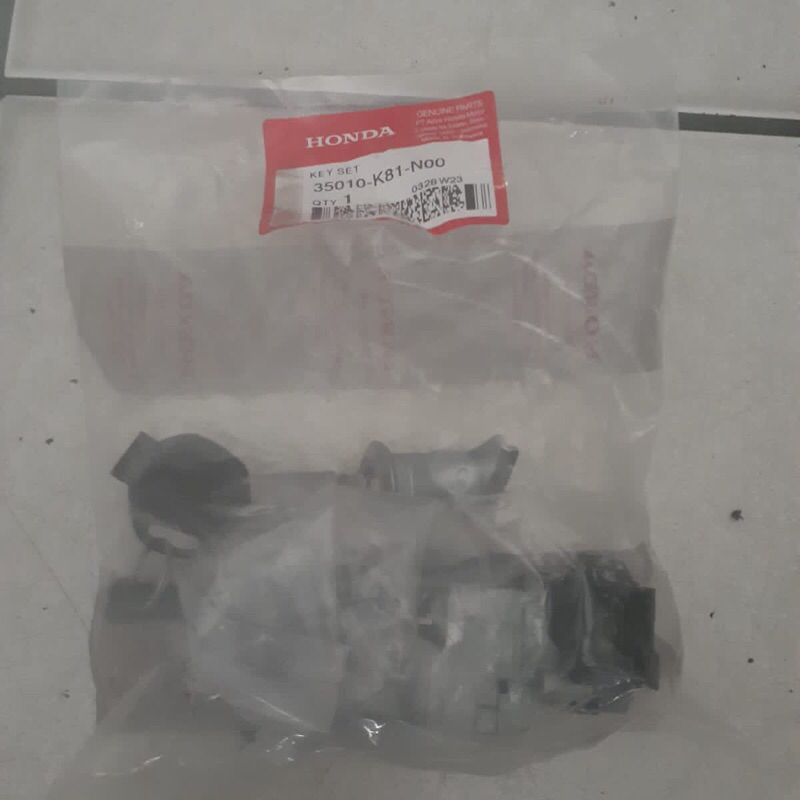 Conjunto De Chaves De Ignição Chave Nova Batida fi esp 35010-K81-N00 original Honda