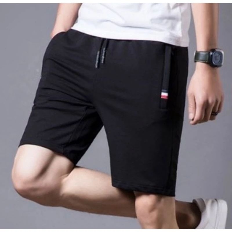 Shorts De Surf Masculino Distro Swim Beach Casual Com Cordão E Bolso Zíper