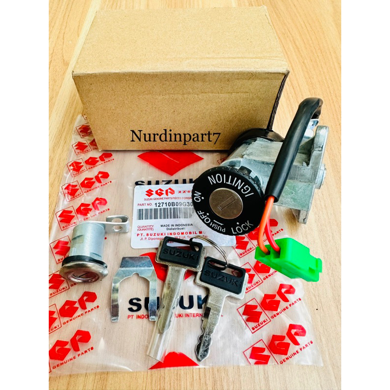 Conjunto De Chave De Ignição Suzuki Smash 110 Old Original SGP