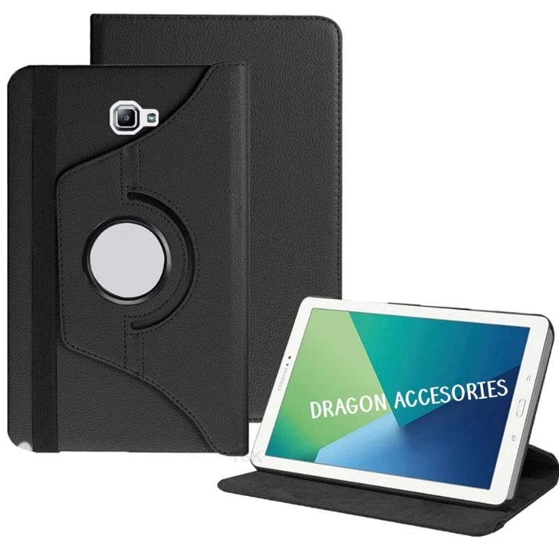 Samsung Tab A 10.1 Polegadas 2016 SM T580 T585 P580 P585 Coldre Rotativo Capa De Couro Caixa Giratória Em Pé Flip Book I