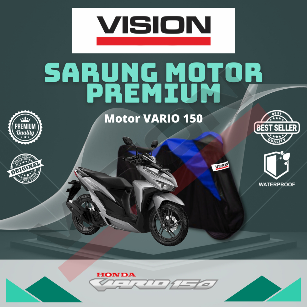 [Prata] Todos Os Honda VARIO 150 Capa Protetora Para Motocicleta Cobertor Protetor Contra Poeira E Calor Corpo De À Prov