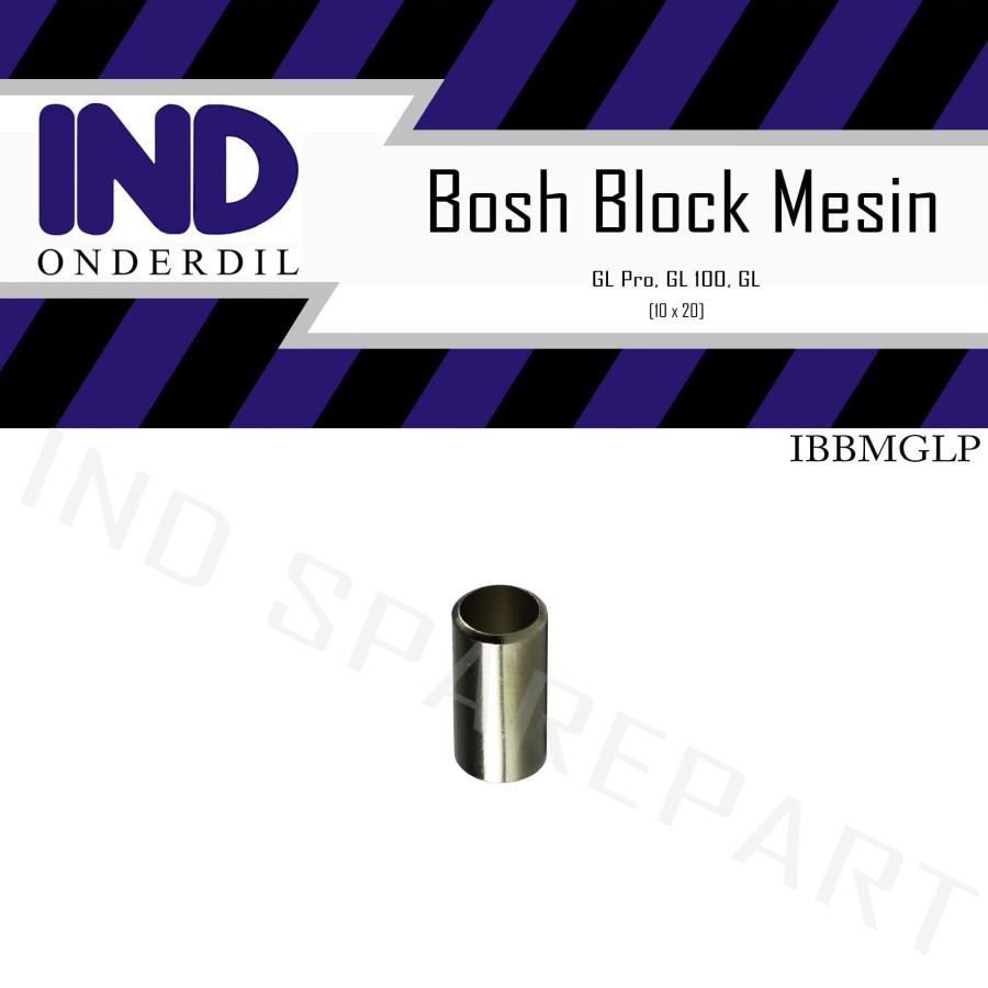 MESIN Bosh/Boss Block Motor GL Pro E 100 10x20 Mm
