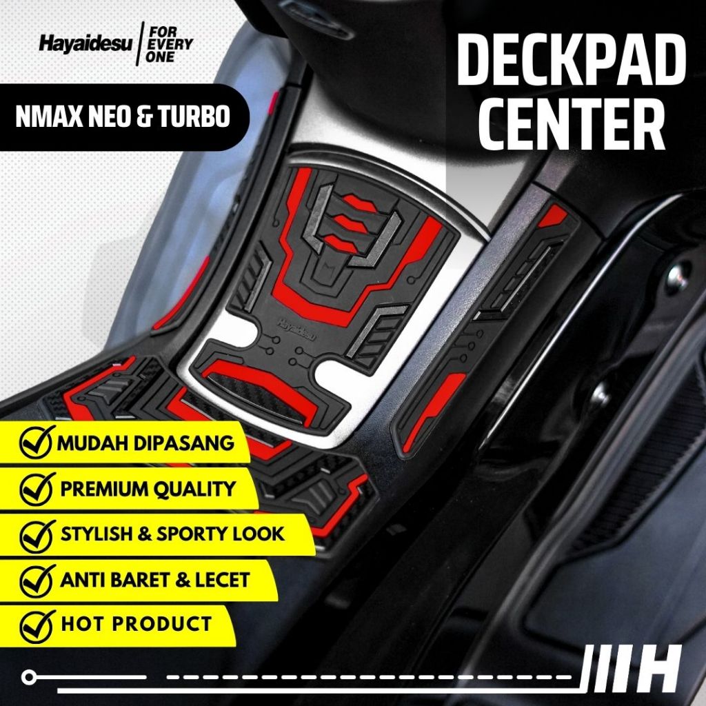 Yamaha NMAX NEO & TURBO Protetor De Corpo De Motocicleta Deck Pad Center Cover-HAYAIDESU (Direita E Esquerda)
