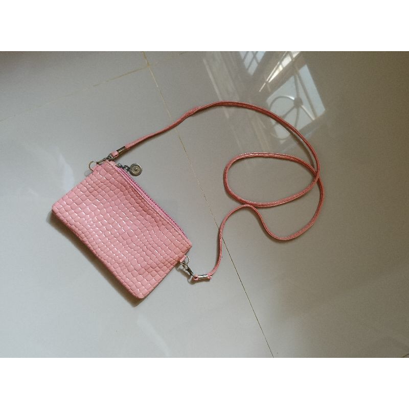 mini Bolsa De Estirpe Rosa Feminina Carteira De Ombro Importada