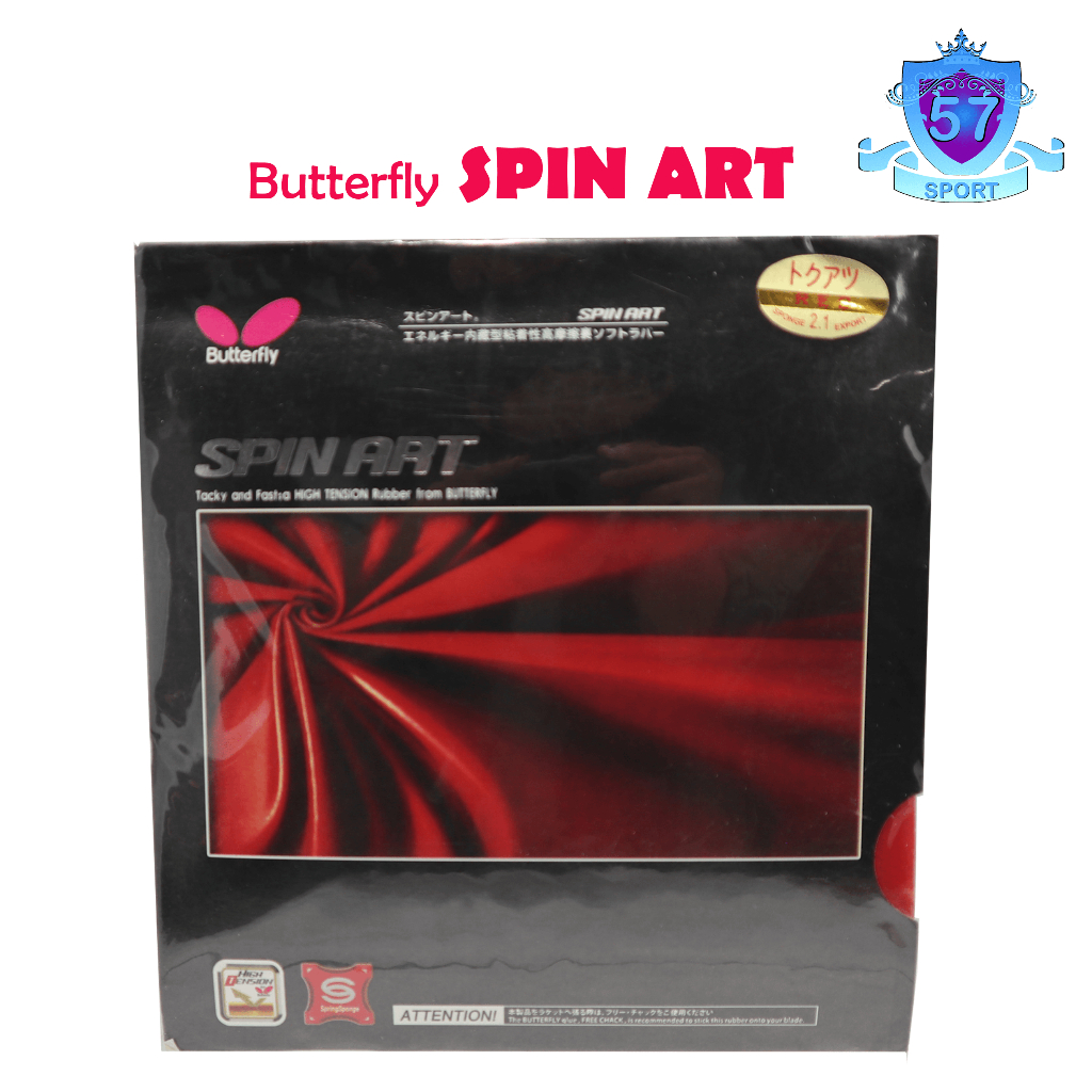 Borracha PingPong Bet Mesa De Tênis Butterfly Spin Art