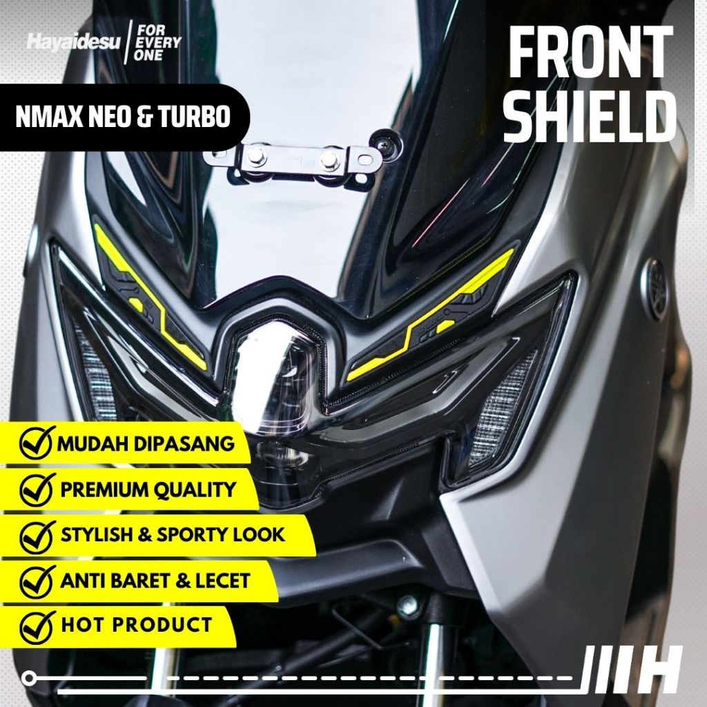 Capa Protetora Frontal Para Corpo De Motocicleta Yamaha NMAX NEO E TURBO-HAYAIDESU