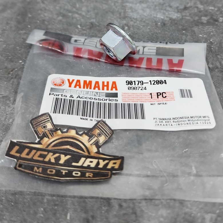 Porca Krek Como Esquerda Virabrequim Casa Rolo Cvt Aerox 155 Nmax 155 Novo 2020 Original 90179-12004