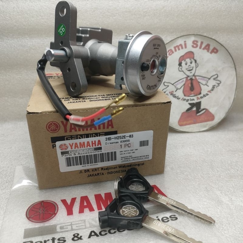 Conjunto De Chaves 31B-H252E-03 Chave De Ignição Júpiter Z1 Z Cross Robot Novo MX King