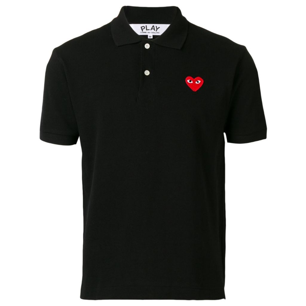 Camisa POLO PREMIUM PLY CDG Com Logotipo Bordado/Marca PLAY Algodão