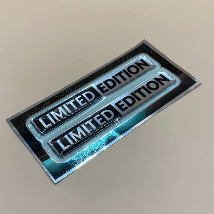 Adesivo Emblema Edição Limitada Em Relevo 12cm Conteúdo 2