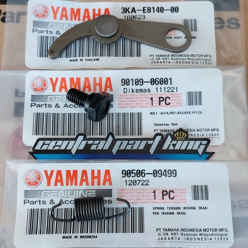 Alavanca De Rolha , Parafuso , Mola Do PEDAL De Engrenagem RX KING , RXS , YT115 ORIGINAL YAMAHA 3KA-E8140-00/90506-0949