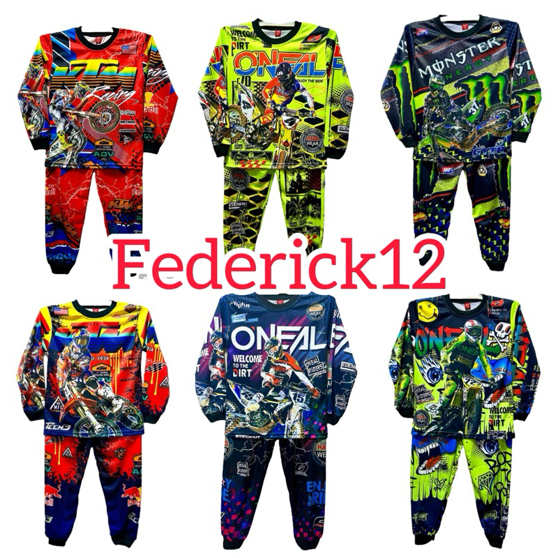 Conjunto MOTORCROSS KIDS JERSEY De Bicicleta De Montanha em Oferta na Shopee