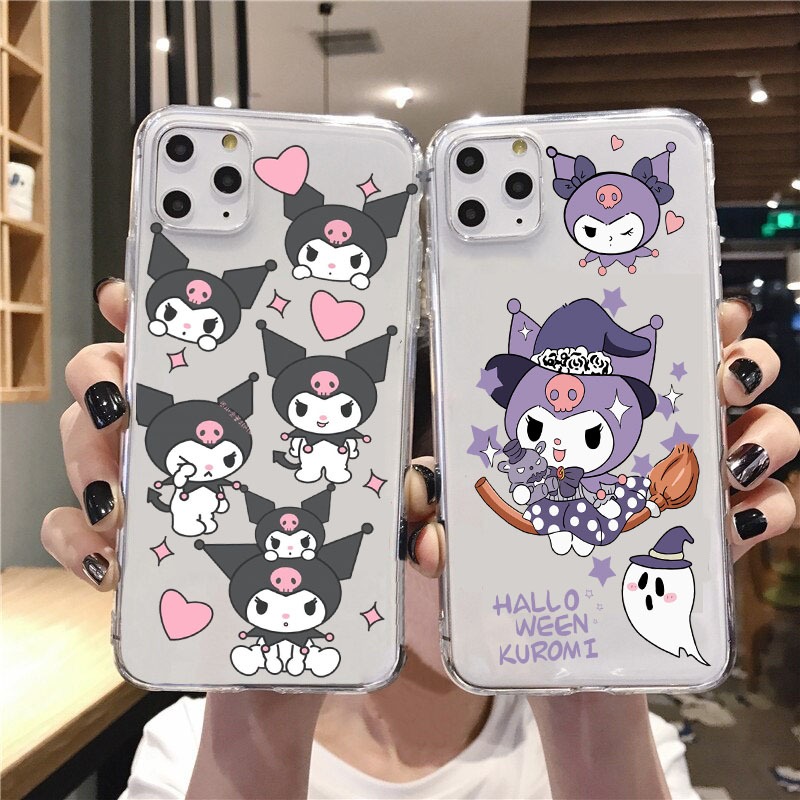 Capa KUROMI XIAOMI REDMI 10 MI10 T PRO MI Nota 10 11 Lite MiA1 Mi5X MiA2 Mi6X Mi5 Mi5c Mi5s Plus Mi6 Mi8 SE Mi9