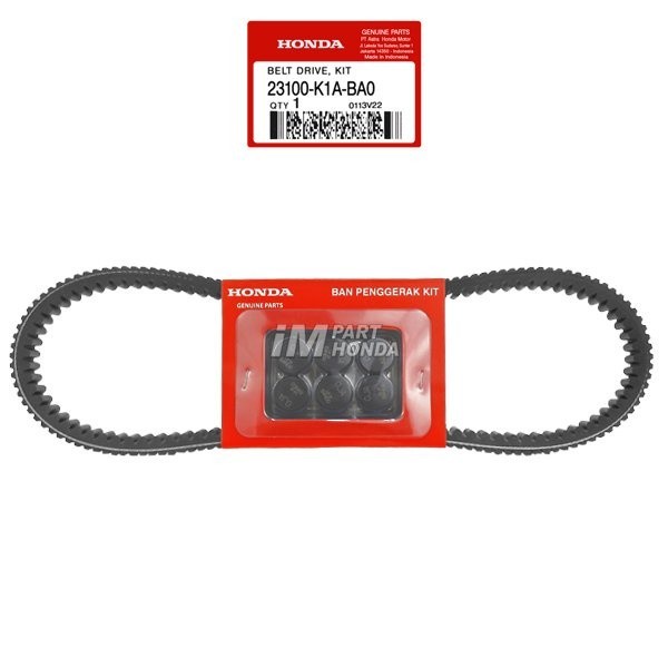 VANBELT (KIT De Acionamento De Correia)/+ Rolo GENIO-BEAT Novo LED/Rua 2020-Scopy ESP 2021 2022 2023 K0J/K1A ORIGINAL