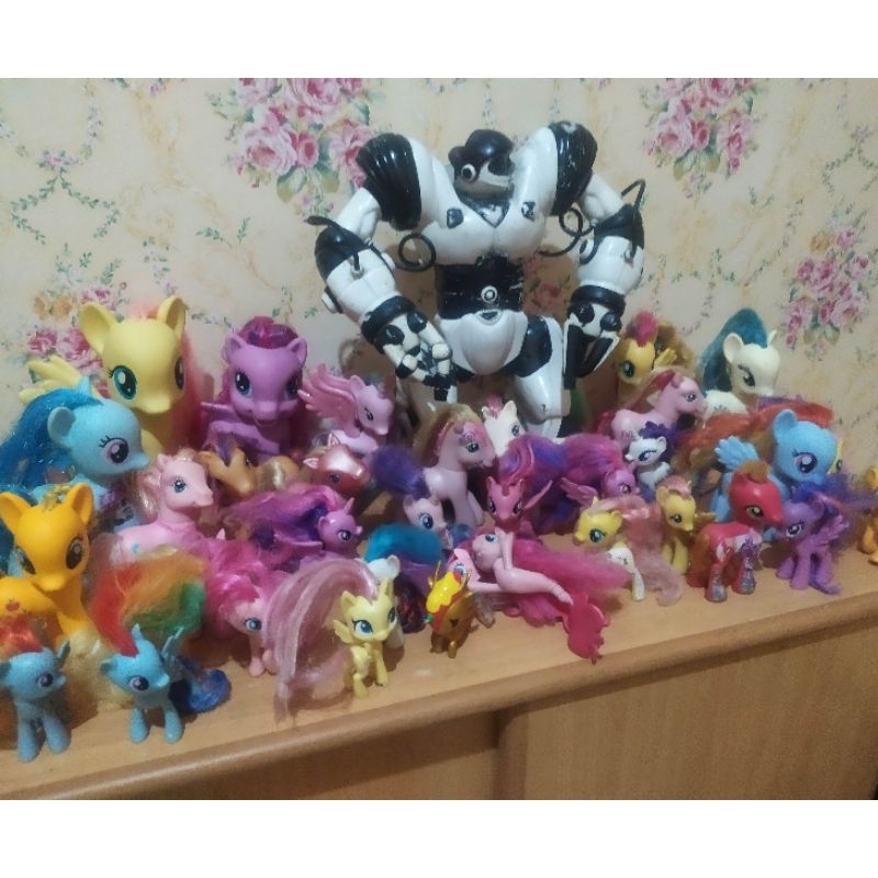 Figura My Little Pony Twilight Sparkle , Pinky Pie Seapony , Rainbow Dash Light Original-Tokidoki Unicorn Mermaid Figure
