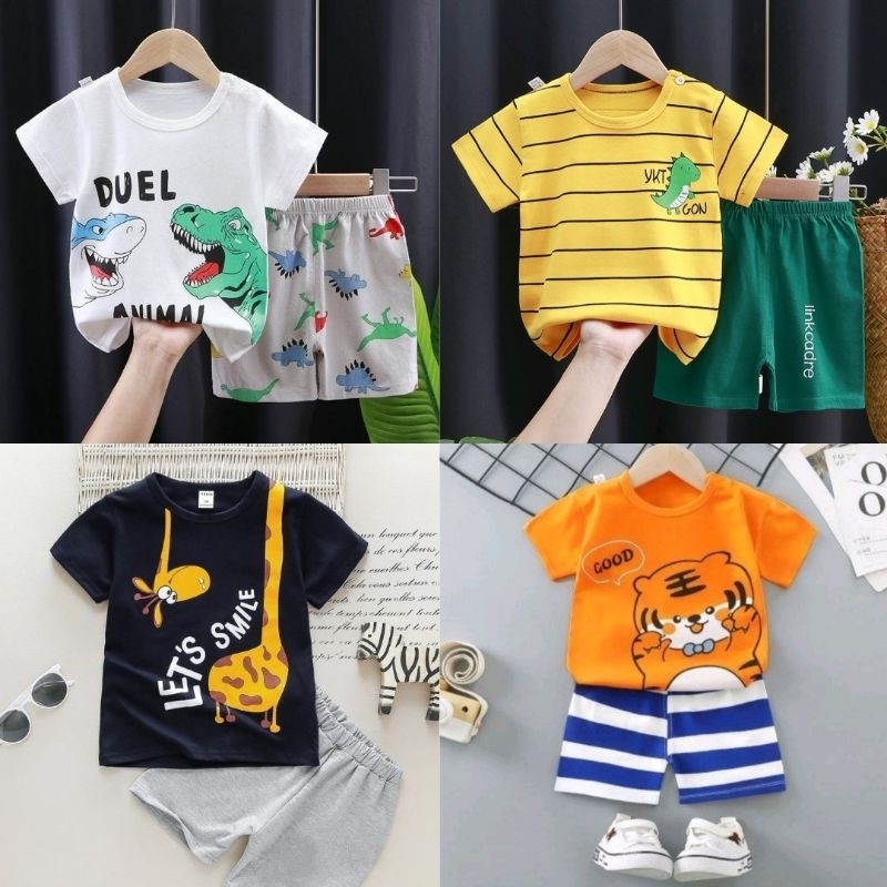 Ternos Infantis/Conjuntos De T-SHIRT Infantil Bebê