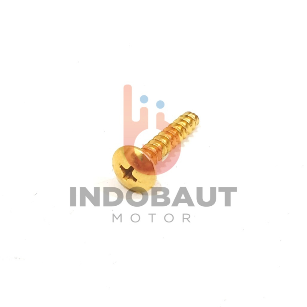 Parafuso Da Caixa De Filtro Dourado Honda 5x25