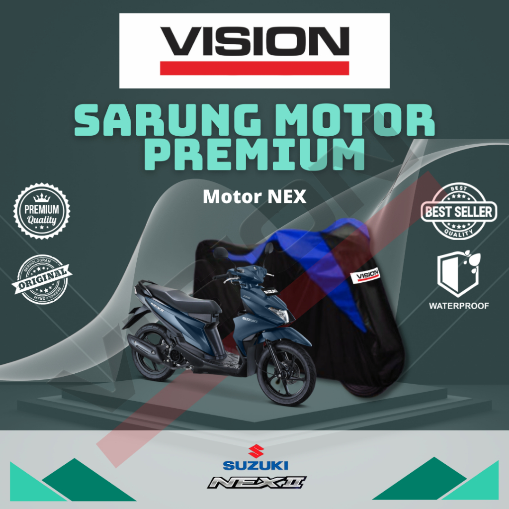 Vision NEX Capa Impermeável Para Motocicleta Com Proteção Contra Poeira E Calor