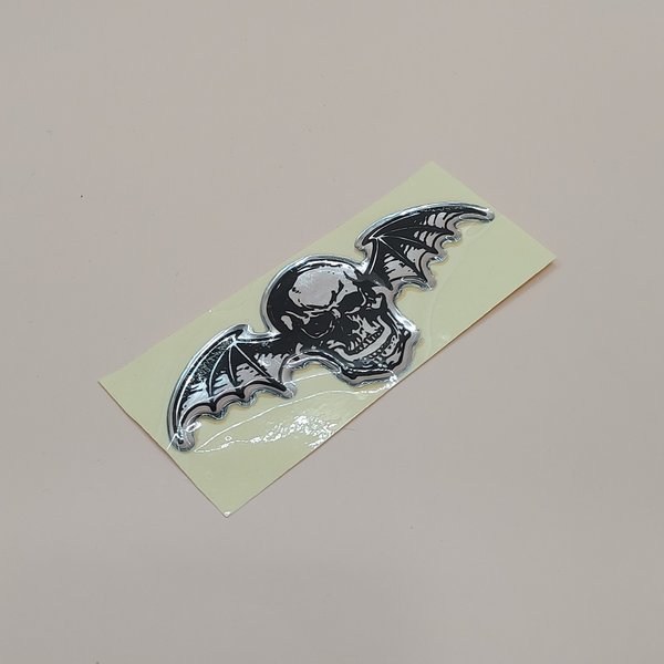 Adesivo AVENGED Setefold Asa Crânio