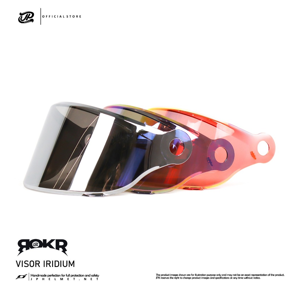 Viseira De Capacete JPX Iridium Para JP ROKR