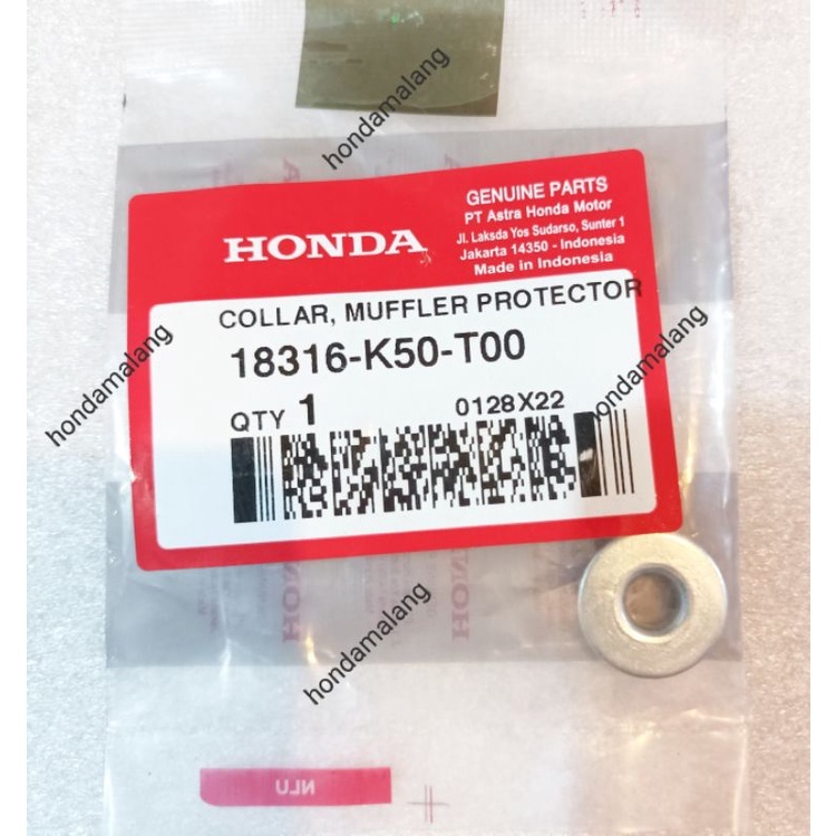 Anel Bosh Escudo De Escape Beat Vario Scoopy ADV PCX Todos Honda Original AHM 18316K50T00