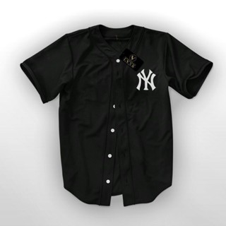 Camisa De Beisebol Preta/Masculina E Feminina