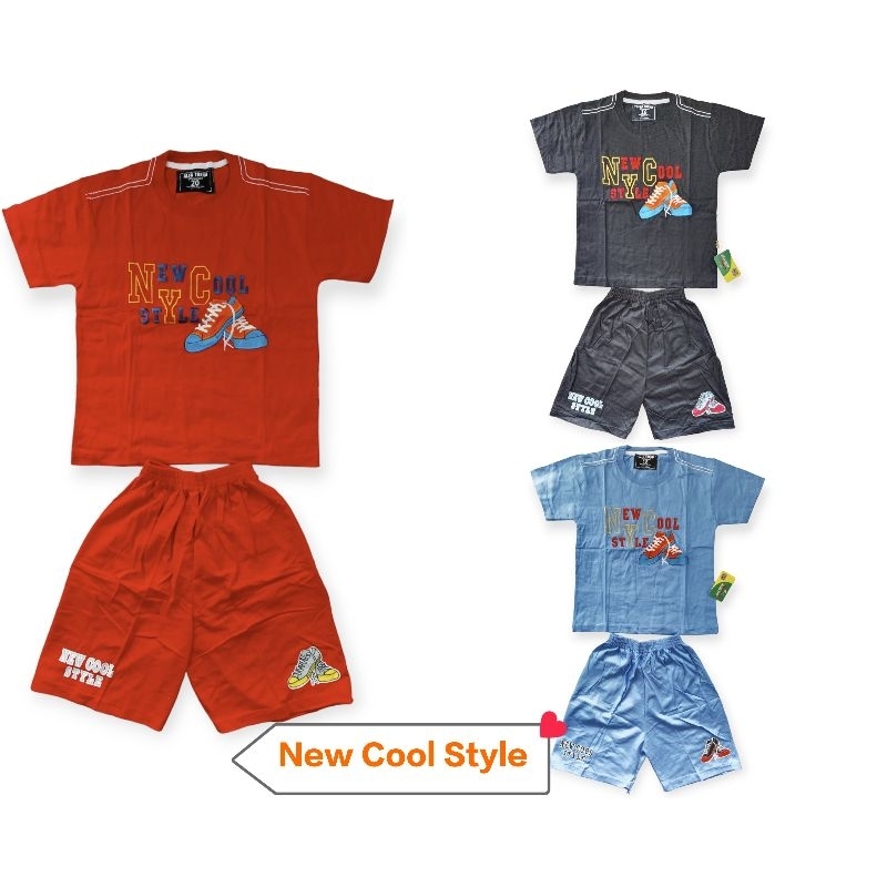 Conjunto De Camisetas Masculinas Originais Alfa Trend Para Idades De 1 A 9 Anos