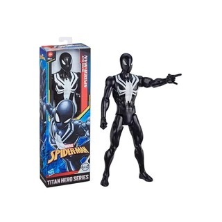 Hasbro super Herói Titan marvel Spiderman Black Suit Figura De Ação