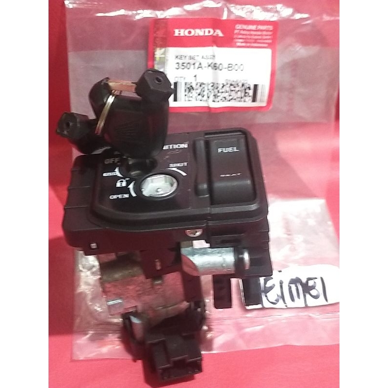 Chave De Ignição LED Vario 110 , 125 , Genio , beat deluxe , 150 , Colher esp 3017-2019 (K60)