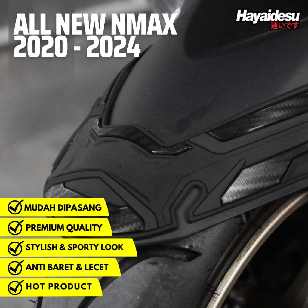 Hayaidesu Todos Os Novos NMAX 2020-2024 Frente Fender Capa Variação Corpo Protetor Acessórios Da Motocicleta