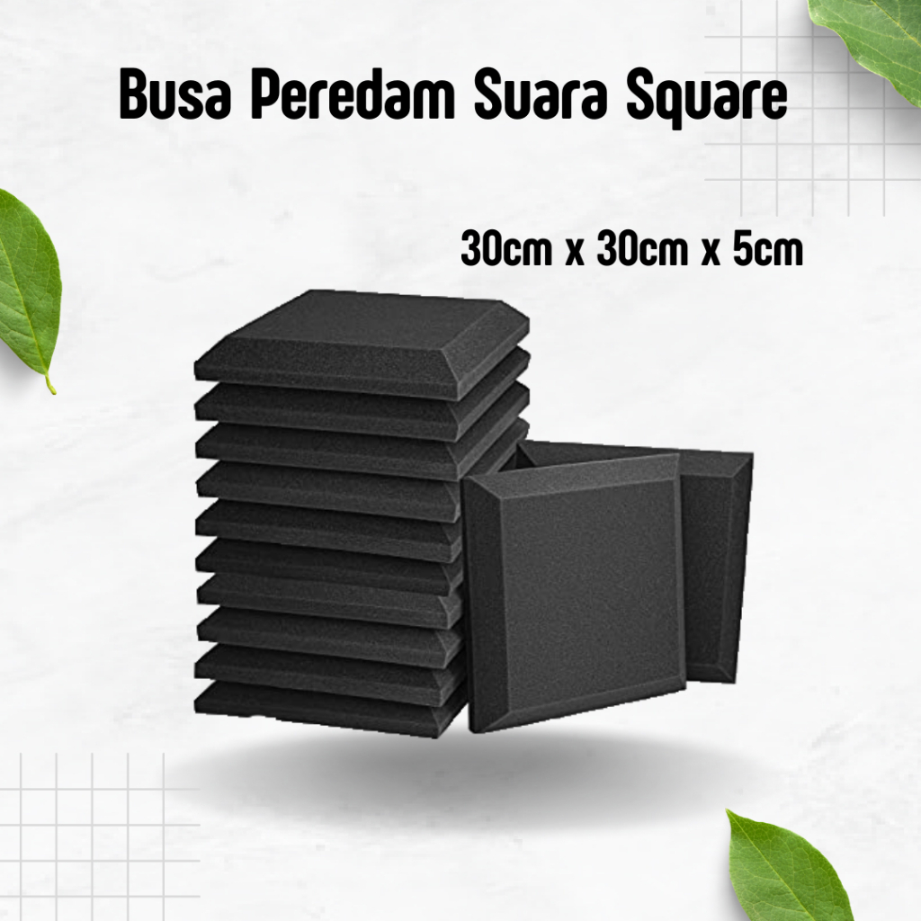 Sala Quadrada À Prova De Som Espuma Sudoku Caixa Música Isolamento Acústico 30x30x5cm