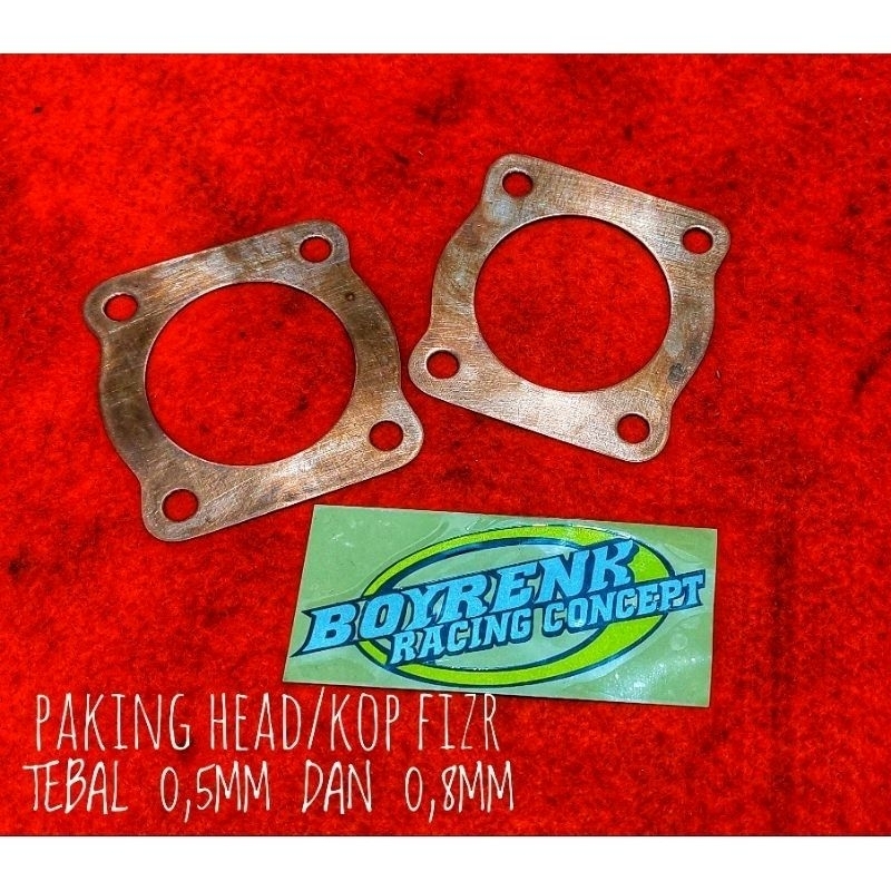 Embalagem De Pagamento Cabeça De Cilindro PERPAK/KOP YMH FIZ R 0.5 Mm E 0.8 De Espessura-BOYRENK RACING CONCEPT