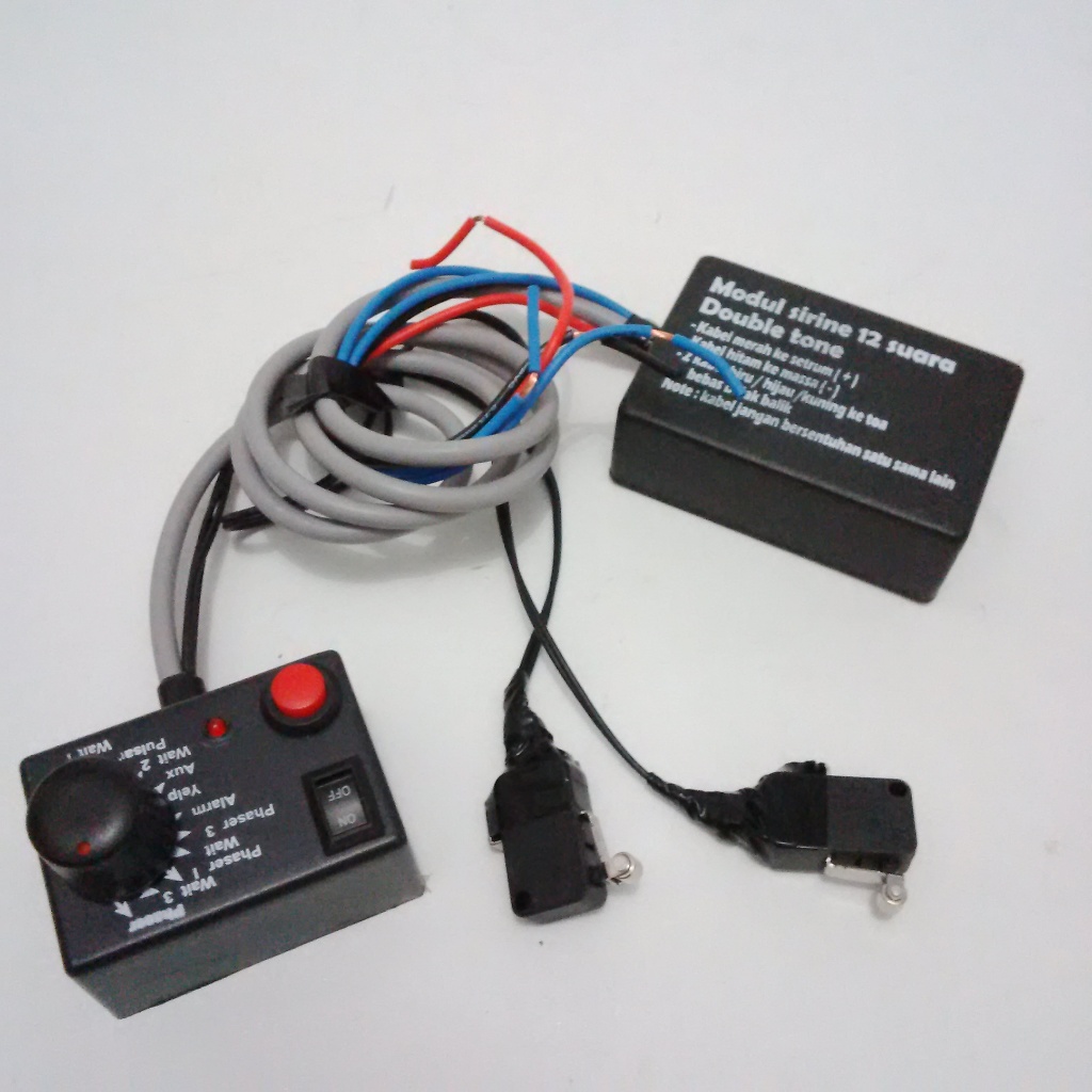 Módulo De Tom Duplo SIRENE PATWAL De 12 Vozes