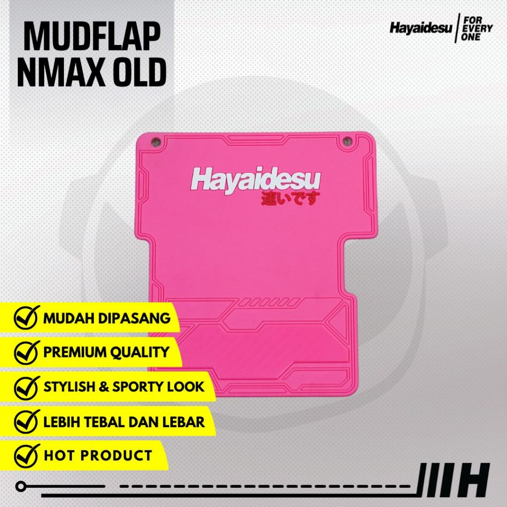 Hayaidesu Mudflap Yamaha NMAX OLD 2015-2019 Acessórios De Variação De Guarda-Lamas-PREMIUM