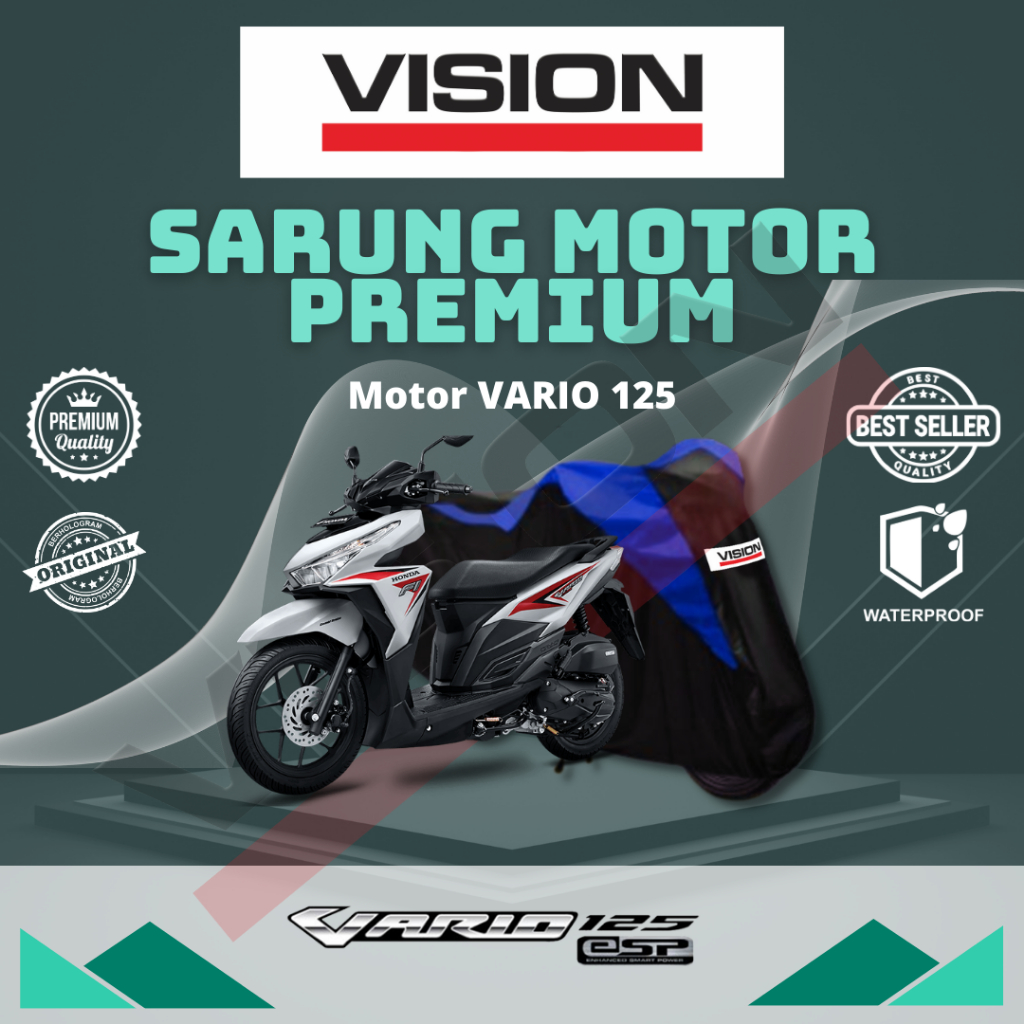 Vision Honda VARIO 125 Capa Para Motocicleta À Prova D'água Proteção Contra Poeira E Calor