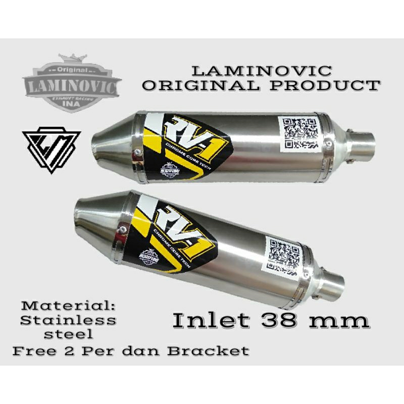 Silenciador Norifumi RV-1 RV1 CRF150L KLX150 D-TRACKER VIAR CX 150