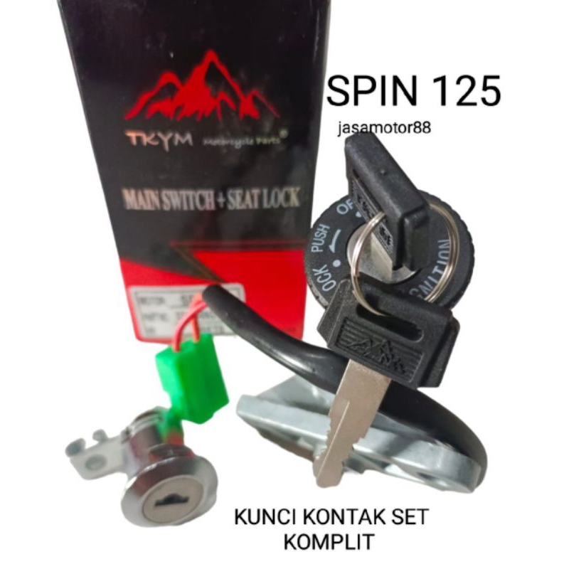 Chave De Contato Completa SPIN 125 Mais Assento