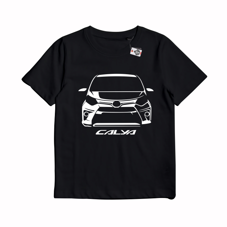 Camiseta Infantil Unissex Karimaake Com Imagem De Carro Holograma Toyota Calya