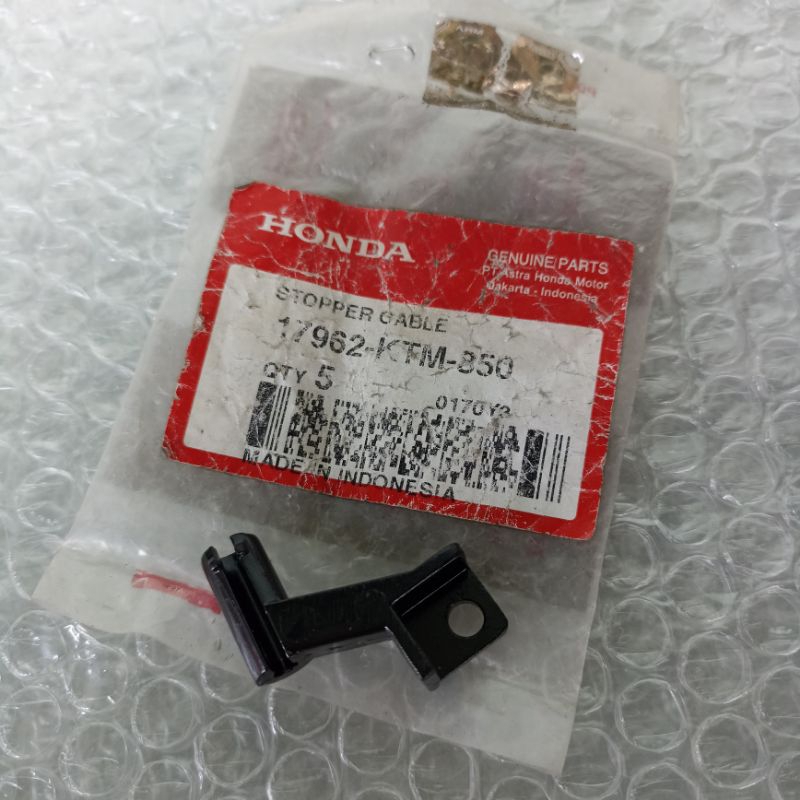 CHOKE CHUK KARISMA SUPRA X125 REVO ORIGINAL AHM 17962-KTM-850 Rolha De Montagem De Cabo