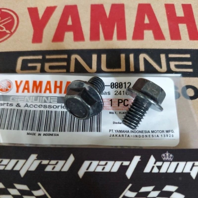 Parafuso De Alça De Pé , Chifre ORIGINAL YAMAHA RXZ 95827-08012/95817