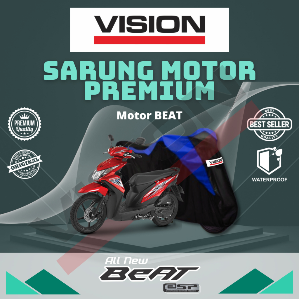 Vision Honda BEAT Capa Para Motocicleta À Prova D'água Proteção Contra Poeira E Calor