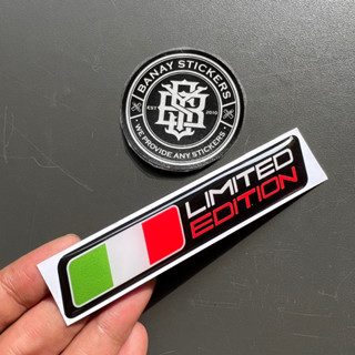 Itália Edição Limitada Adesivo Com Emblema Em Relevo