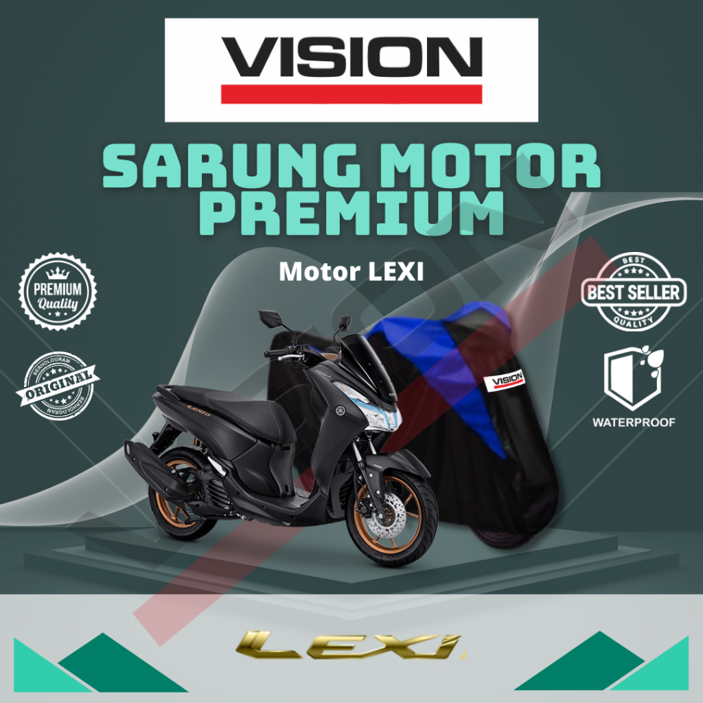Vision Yamaha LEXI Capa Para Motocicleta À Prova D'água Proteção Contra Poeira E Calor