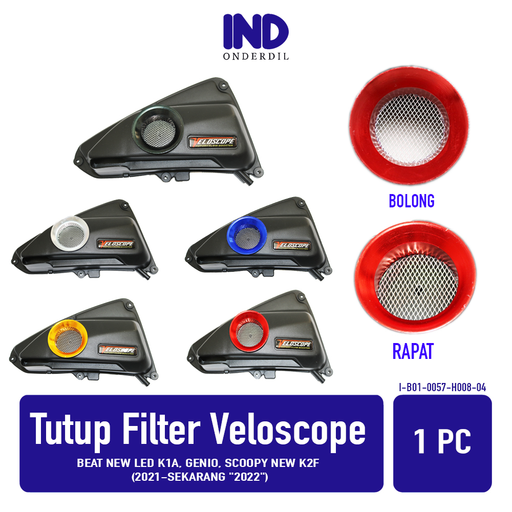 Filtro De Parafuso De Caixa De Cobertura-Variações De Ar-Funil De Velocidade Personalizado-Veloscópio Beat Street-K1A No